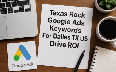 Texas Rock Google Ads Keywords For Dallas TX USA Drive ROI
