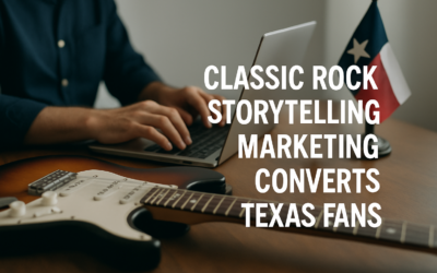Classic Rock Storytelling Marketing Converts Texas Fans